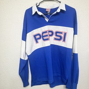 Vintage Pepsi Rugby Long Sleeve